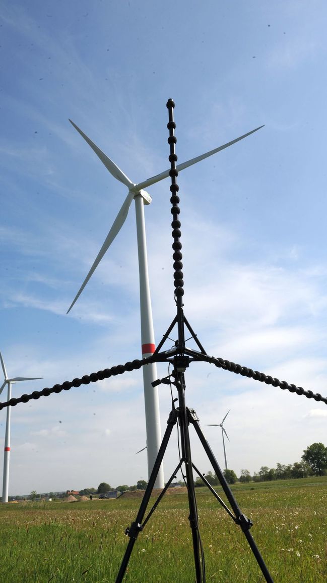 Measurement with the acoustic camera in Neuengamme Wind Farm